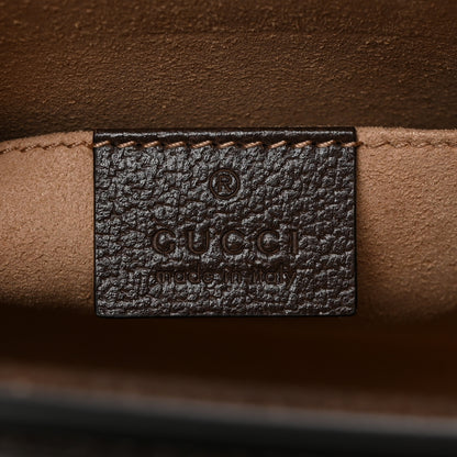 Gucci GG Supreme Monogram Web Ophidia Pouch Brown 6 of 8