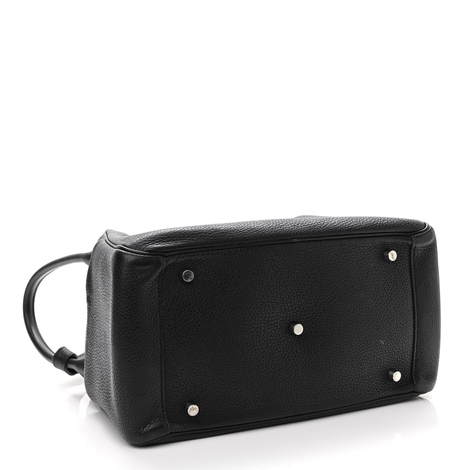 Hermes Taurillon Clemence Verso Lindy 30 Black Toffee 4 of 20