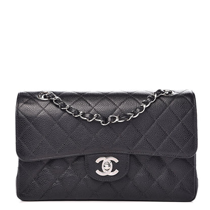Chanel Caviar Quilted Small Double Flap Black 1 of 14