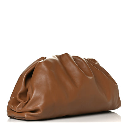 Bottega Veneta Smooth Butter Calf The Pouch Oversized Clutch Cammello 3 of 11