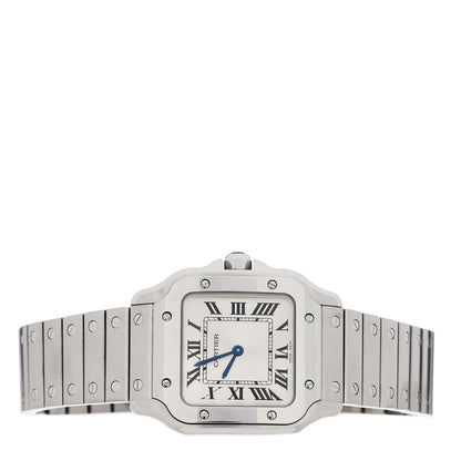 Cartier Stainless Steel 27mm Santos Quartz Watch 2 of 5