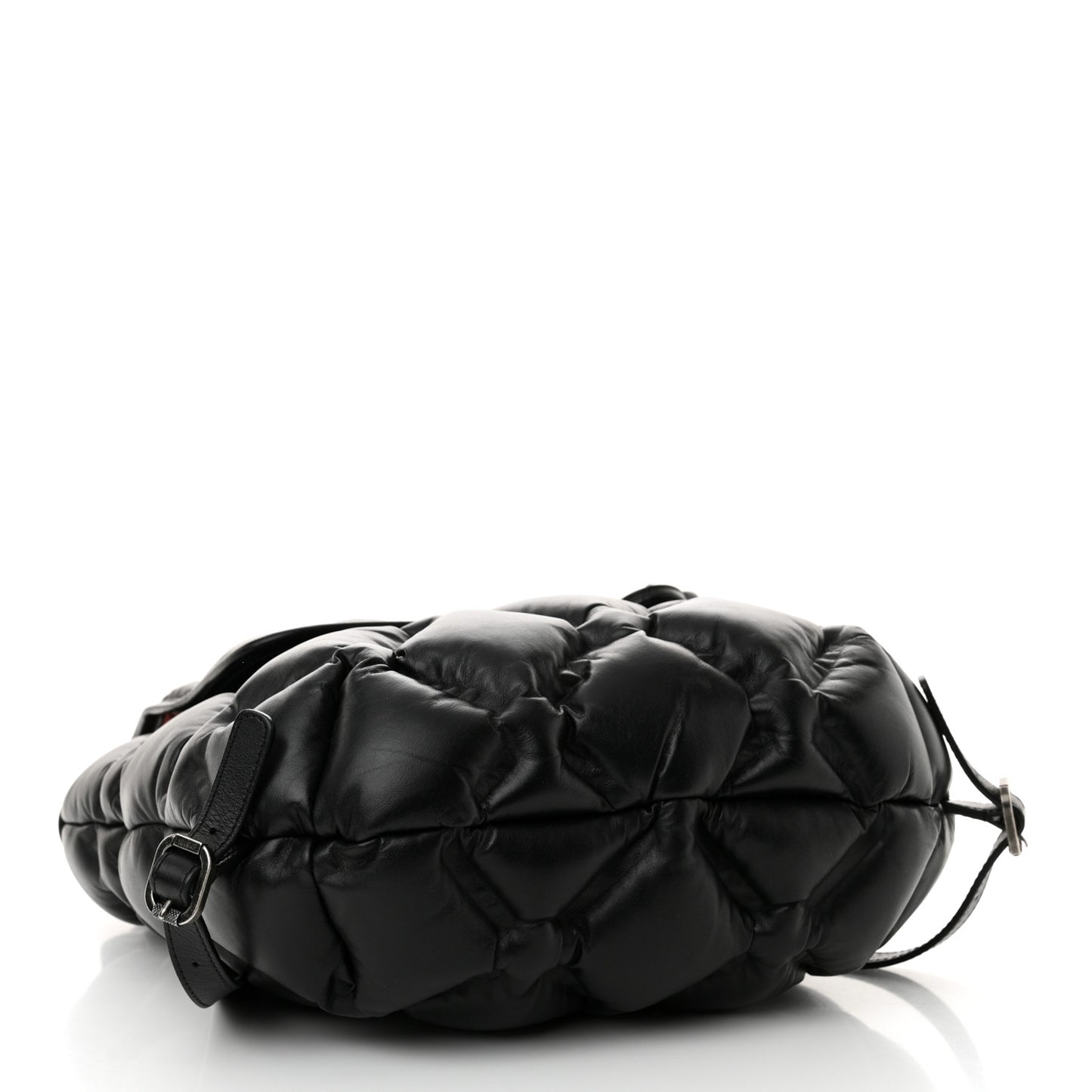 Calfskin Quilted Chesterfield Backpack Black
