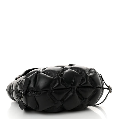 Chanel Calfskin Quilted Chesterfield Backpack Black 4 of 11