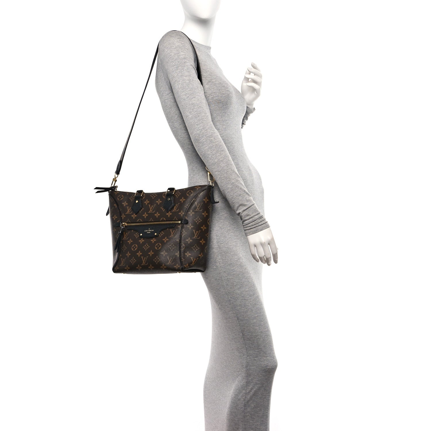Louis Vuitton Monogram Tournelle PM Black 2 of 11