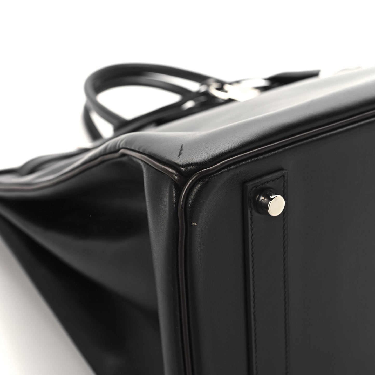 Box Verso Birkin 40 Black Chocolate