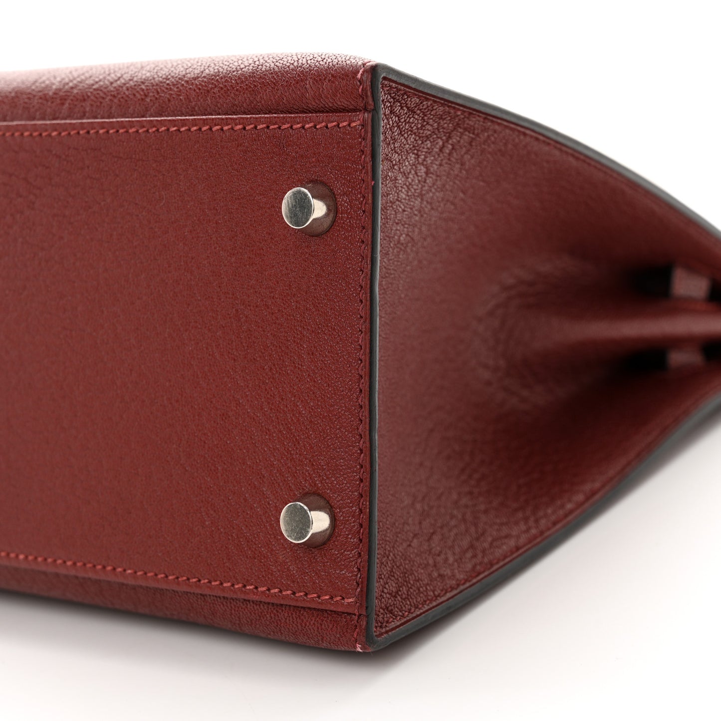 Chevre De Coromandel Kelly Sellier 32 Rouge H