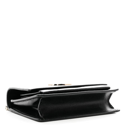 Saint Laurent Calfskin Monogram Sunset Chain Wallet Sunset Black 4 of 12
