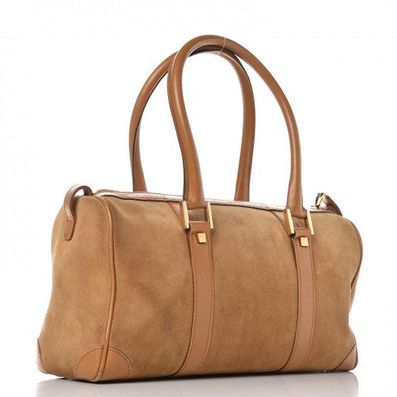Gucci Suede Boston Beige 3 of 18