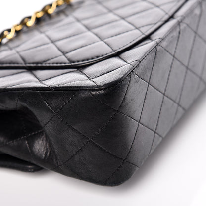 Chanel Lambskin Quilted Small Double Flap Black 12 of 15