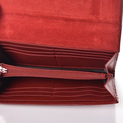 Gucci Patent Microguccissima Nice Wallet Rose Bed 5 of 9