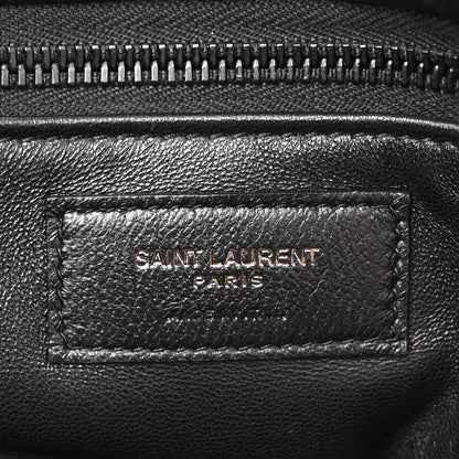 Saint Laurent Lambskin Wide Puffer Tote Black 6 of 10