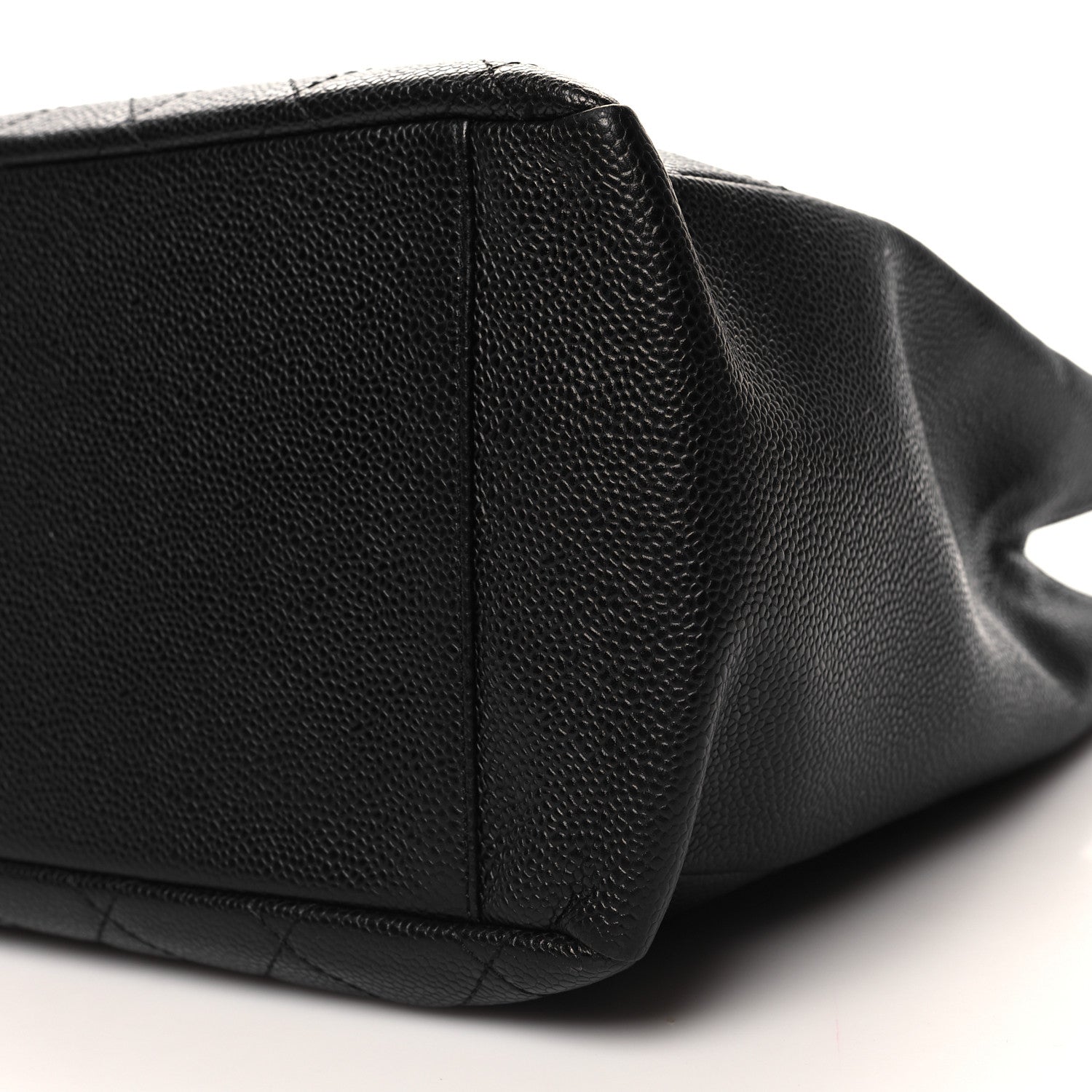 Chanel Caviar Quilted Grand Shopping Tote GST Black 11 of 12