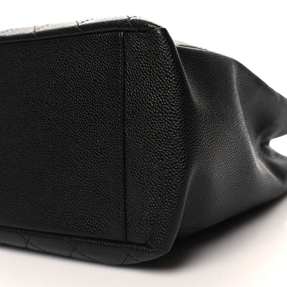 Chanel Caviar Quilted Grand Shopping Tote GST Black 11 of 12