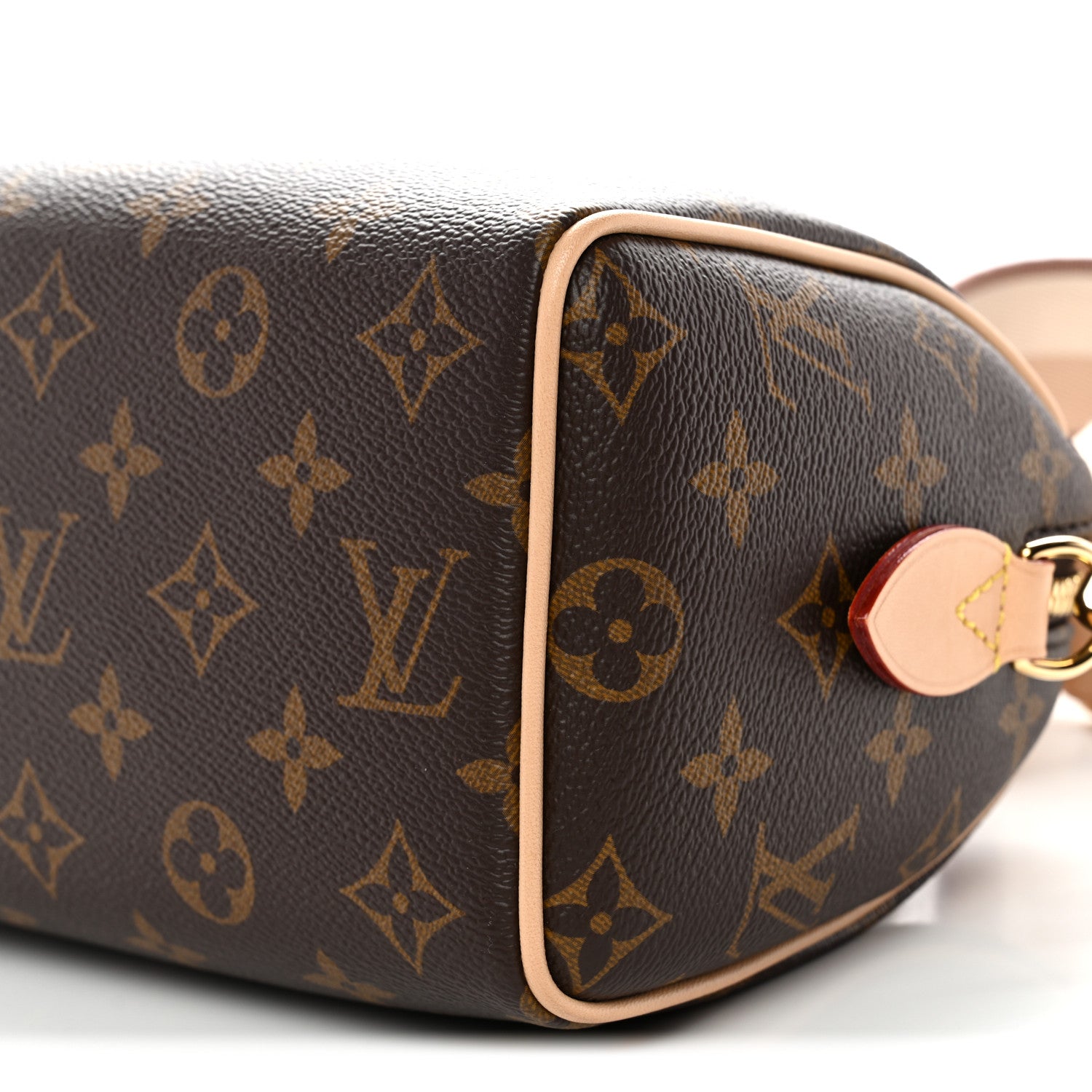 Louis Vuitton Monogram Speedy Bandouliere 20 Beige 9 of 10