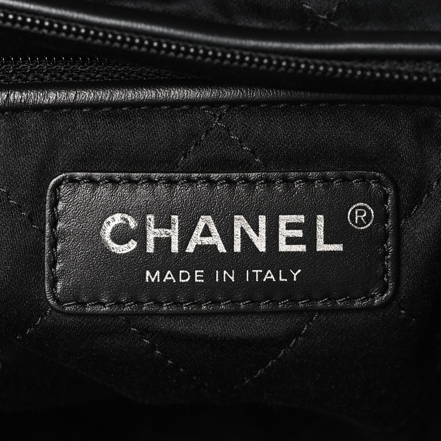 Chanel Shiny Calfskin Quilted Chanel 22 Backpack So Black 6 of 9