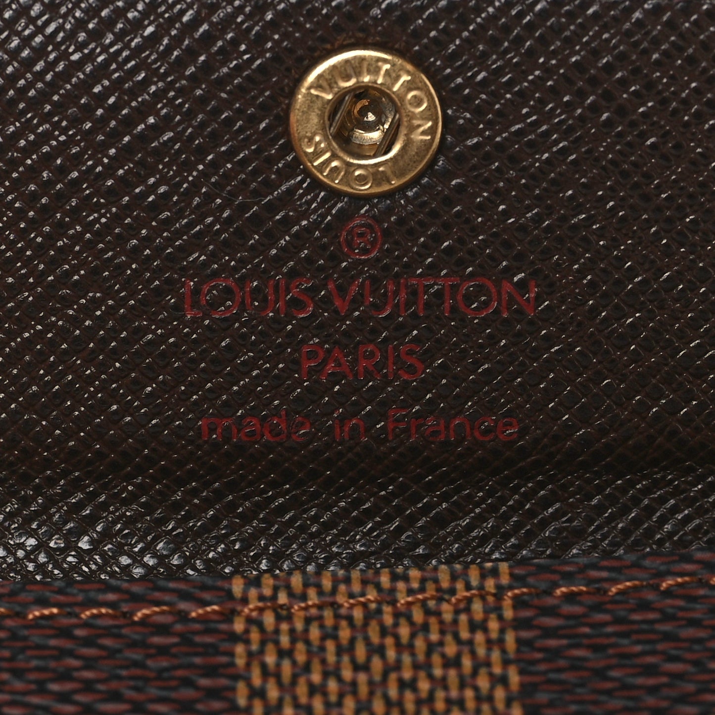 Damier Ebene Ludlow Wallet