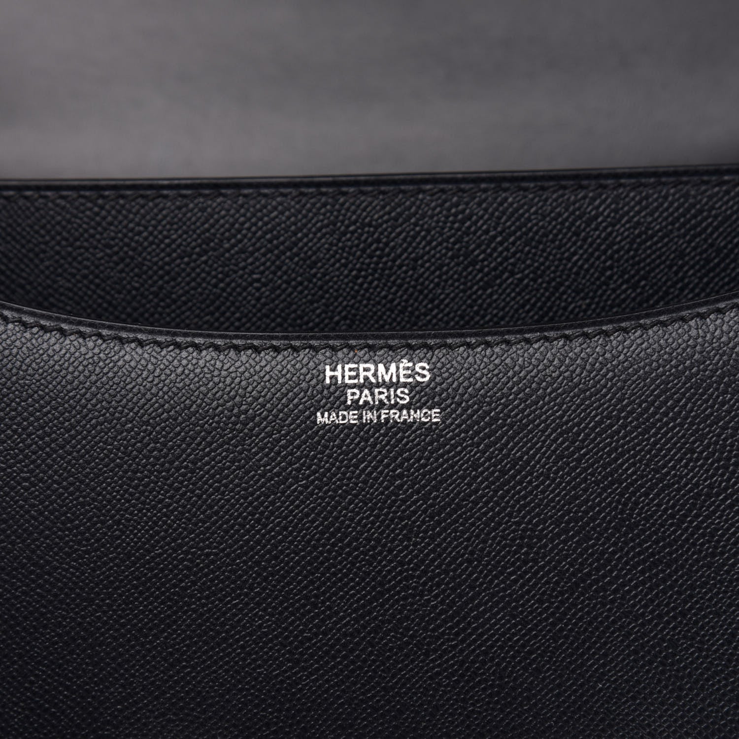Hermes Grained Monsieur Constance 24 Black 6 of 11
