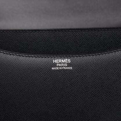 Hermes Grained Monsieur Constance 24 Black 6 of 11