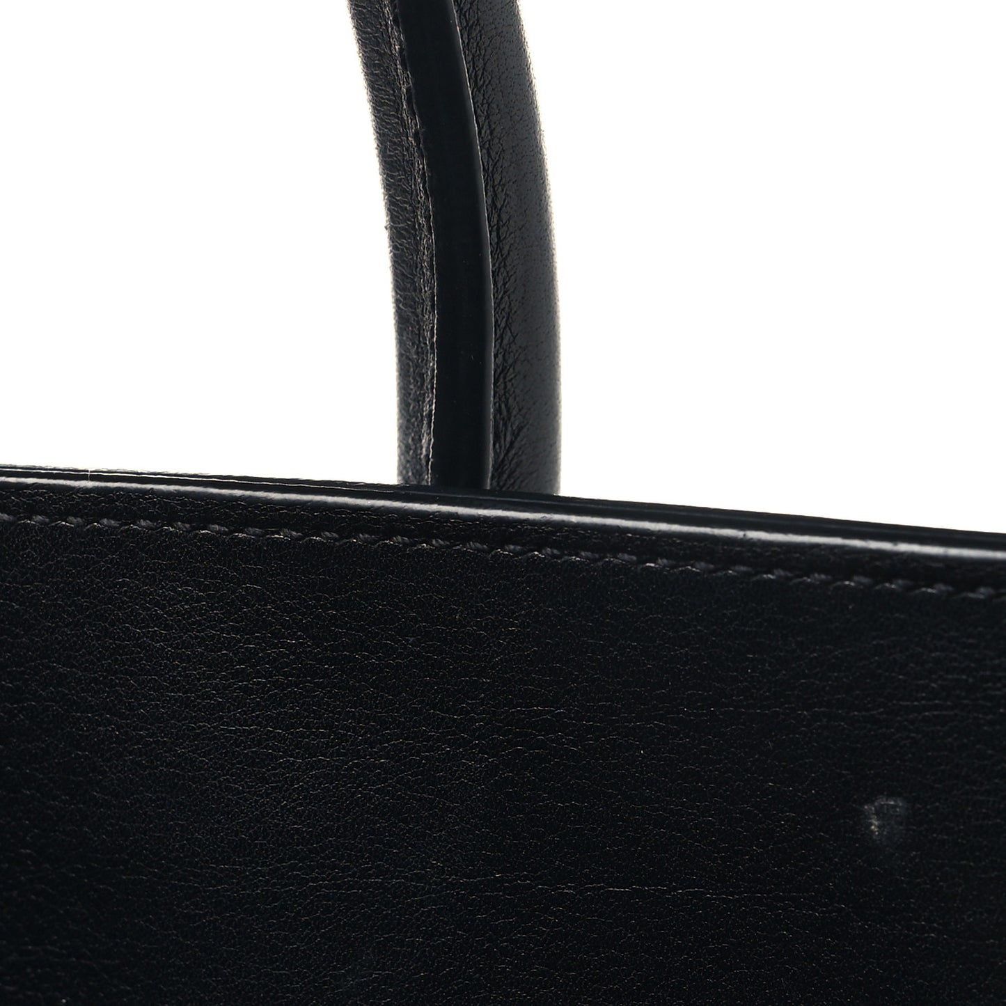 Calfskin Small Sac De Jour Black
