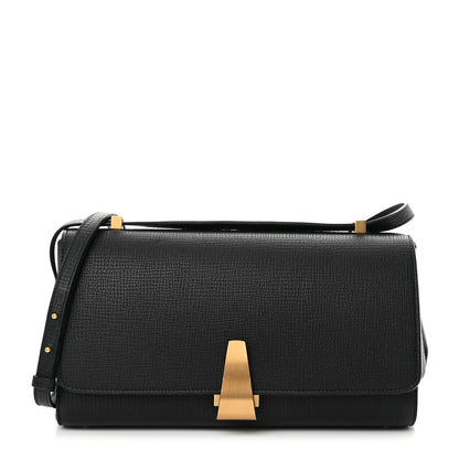 Bottega Veneta Textured Calfskin Small BV Angle Shoulder Bag Black 1 of 16