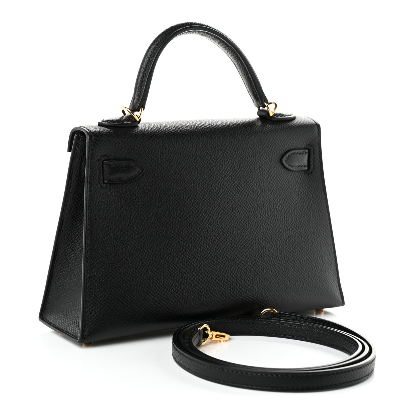 Epsom Mini Kelly Sellier 20 Black Black