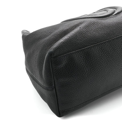 Gucci Pebbled Calfskin Medium Soho Chain Shoulder Bag Black 11 of 12