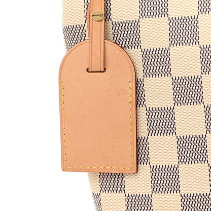 Louis Vuitton Damier Azur Graceful MM Rose Ballerine 11 of 13