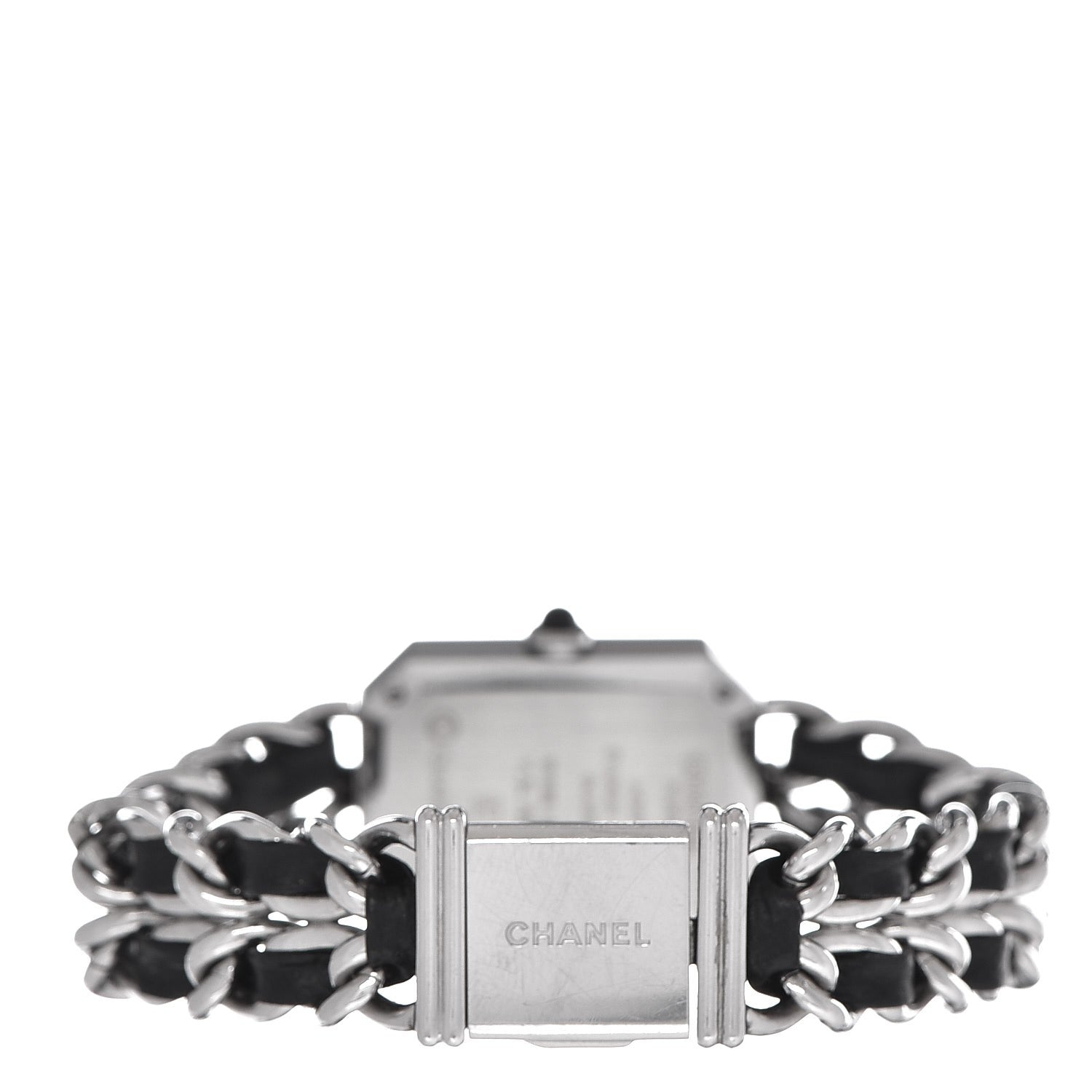 Chanel Stainless Steel Lambskin 20mm Chain Premiere Quartz Watch M 3 of 8