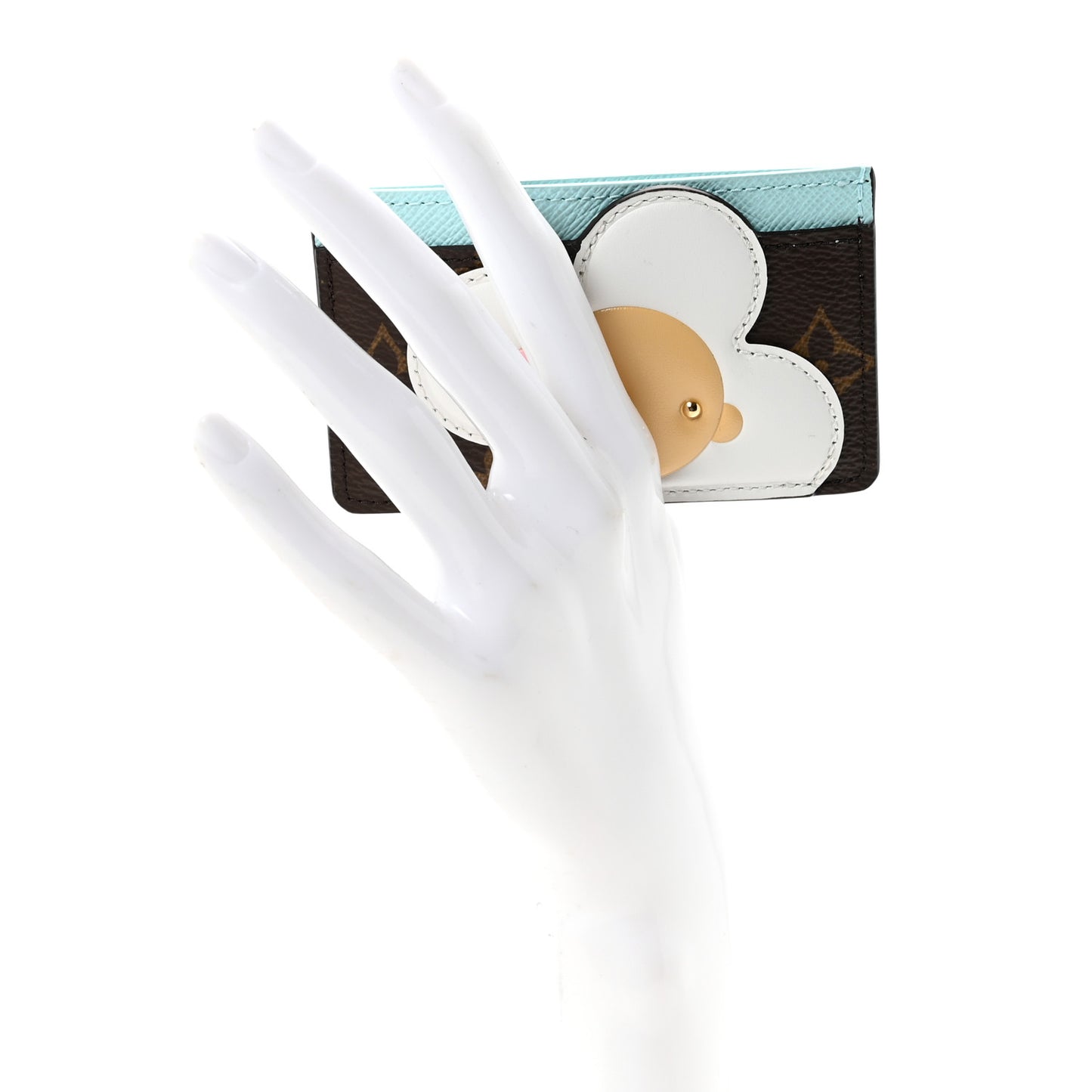 Monogram Vivienne Card Holder Animation Blue