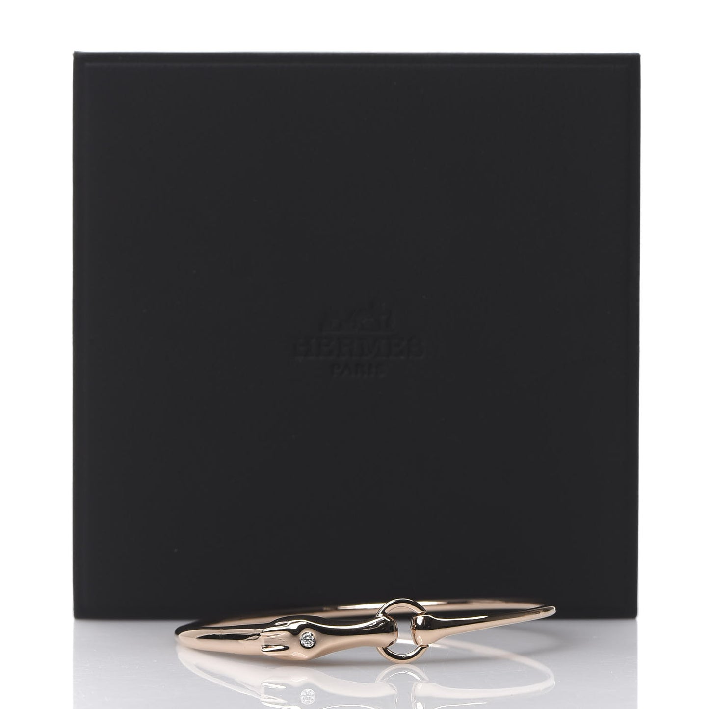 18K Rose Gold Diamond TPM Galop Bracelet XS
