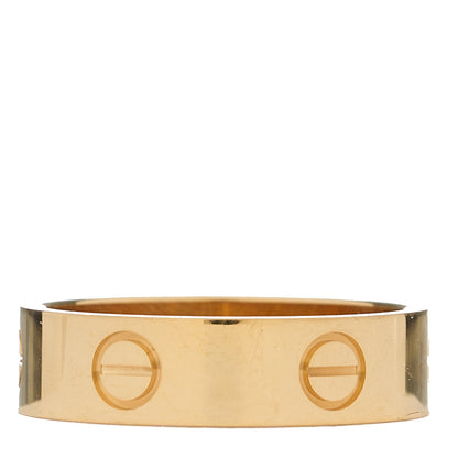 Cartier 18K Yellow Gold 5.5mm LOVE Ring 58 8.5 3 of 5