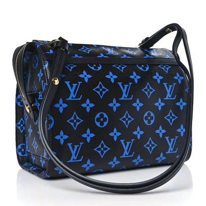 Louis Vuitton Colored Monogram Speedy Amazon PM Blue Black 3 of 7