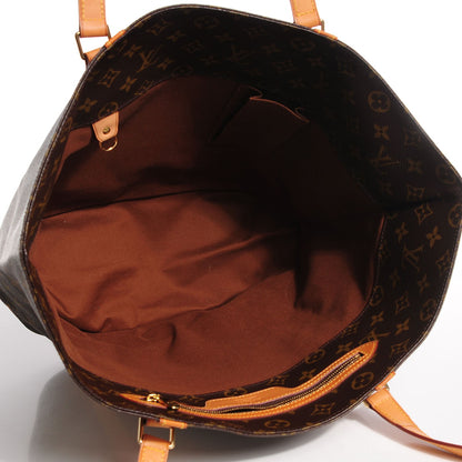 Louis Vuitton Monogram Sac Shopping Tote 5 of 7