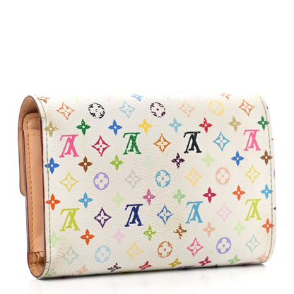 Louis Vuitton Monogram Multicolor Alexandra Wallet White 3 of 12