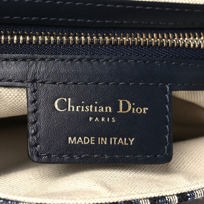 Christian Dior Oblique Saddle Bag Blue 6 of 10