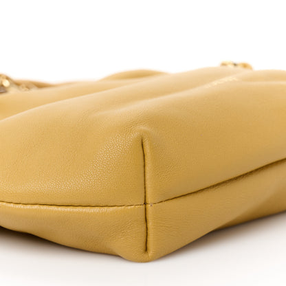 Loewe Mellow Nappa Donut Chain Mini Flamenco Knot Clutch Sahara 9 of 10