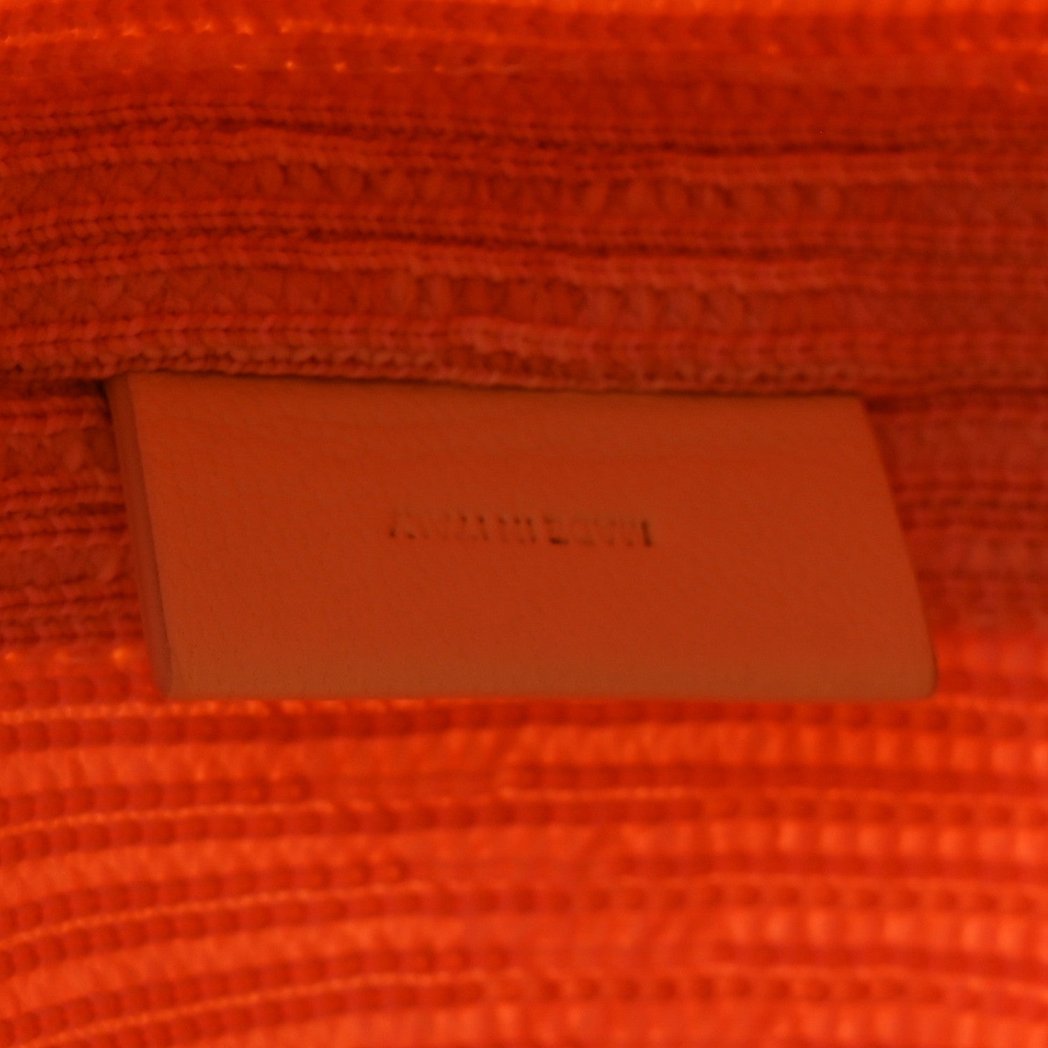 Burberry Canvas Knitted Check Medium Peg Duffle Bag Sherbert 7 of 11