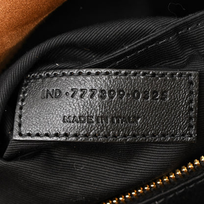 Saint Laurent Suede Large Calypso Caramel Cognac 7 of 10