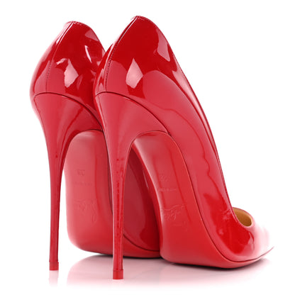 Christian Louboutin Patent So Kate 120 Pumps 38 Red 4 of 13