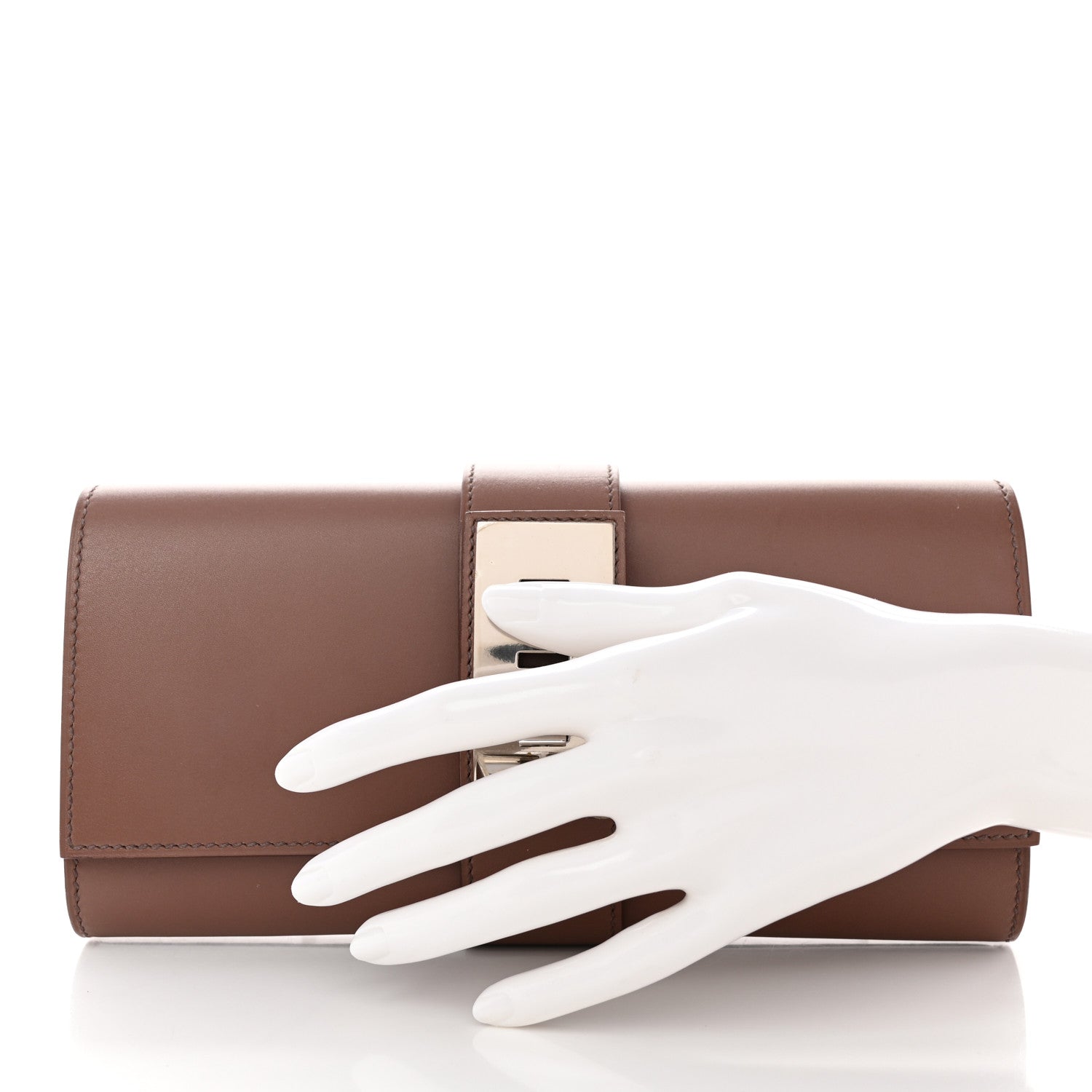Hermes Tadelakt Medor 23 Clutch Griolet 2 of 12