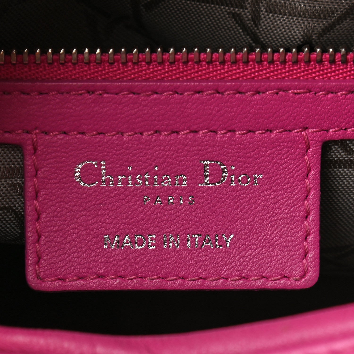 Christian Dior Lambskin Cannage Large Lady Dior Pink 5 of 12