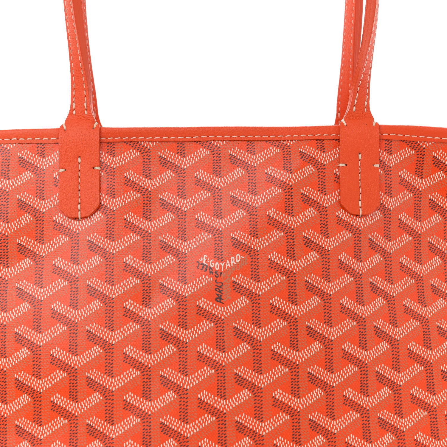 Goyard Goyardine Artois PM Orange 8 of 10