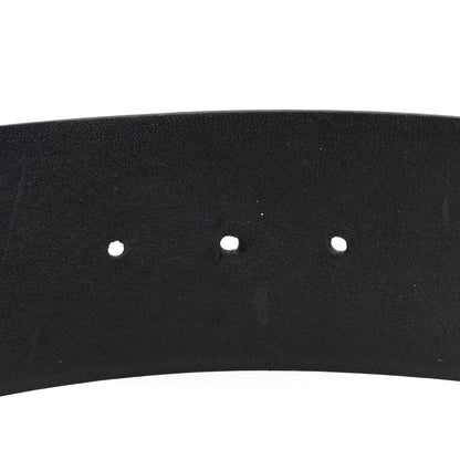 Chanel Lambskin Chain Square Buckle Belt 70 28 Black 4 of 4