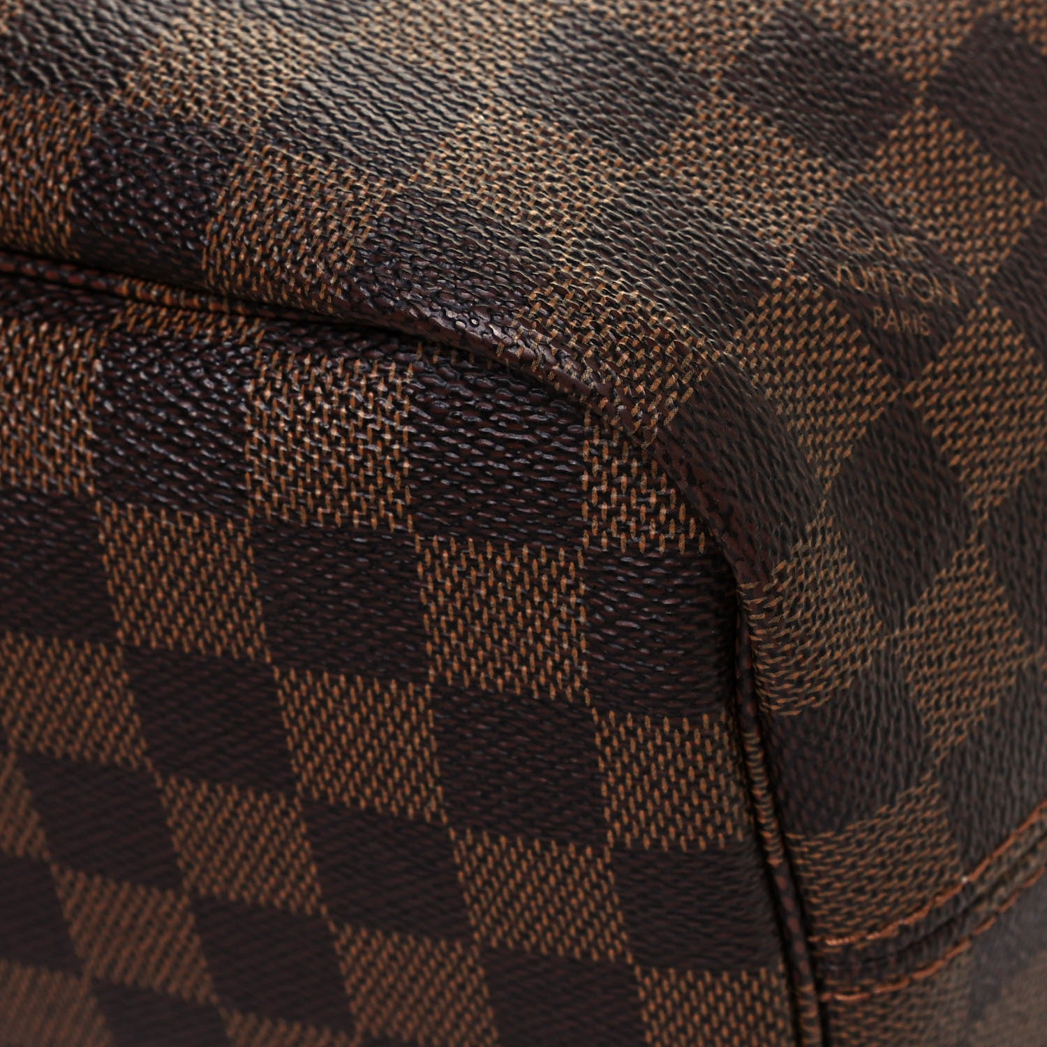 Louis Vuitton Damier Ebene Neo Neverfull MM Rose Ballerine 9 of 18