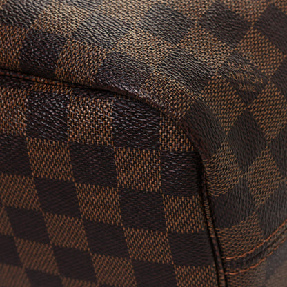 Louis Vuitton Damier Ebene Neo Neverfull MM Rose Ballerine 9 of 18