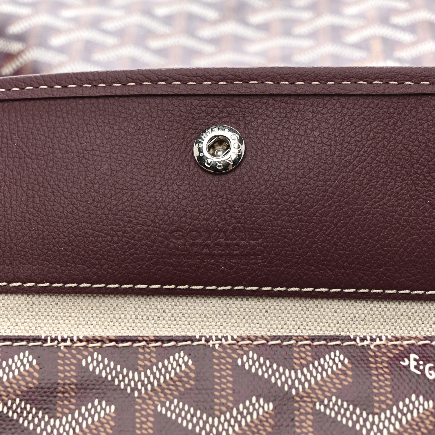 Goyard Goyardine Saint Louis PM Bordeaux 7 of 11