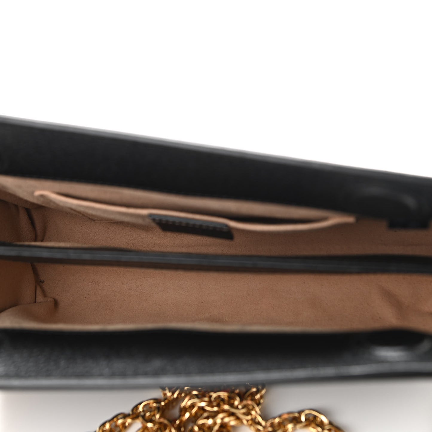 Calfskin GG Web Small Ophidia Chain Shoulder Bag Black