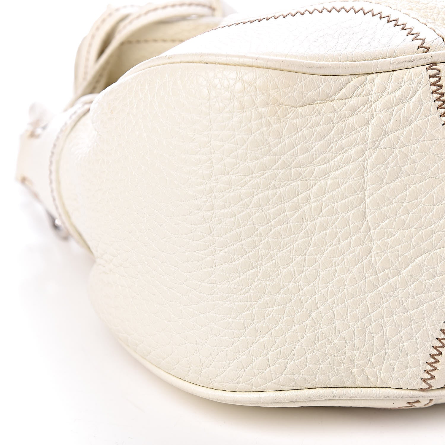 Prada Vitello Daino Pushlock Flap Shoulder Bag Bianco 20 of 21