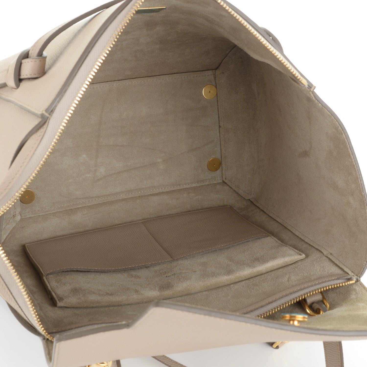 Celine Grained Calfskin Mini Belt Bag Light Taupe 5 of 8