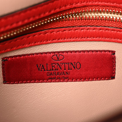 Valentino Garavani Nappa Rockstud Wristlet Clutch Rosso Valentino 6 of 10